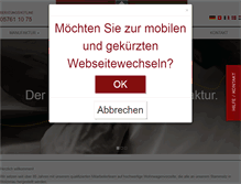 Tablet Screenshot of guesto.de